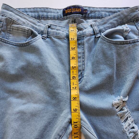 Buzz Jeans Distressed Skinny Leg Juniors Size 13/14 - Picture 9 of 9